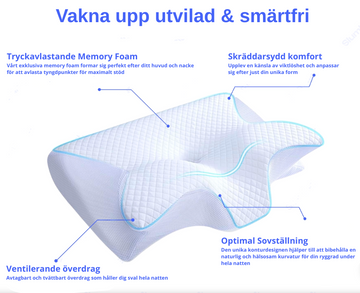 Sov gott, vakna utvilad och smärtfri!